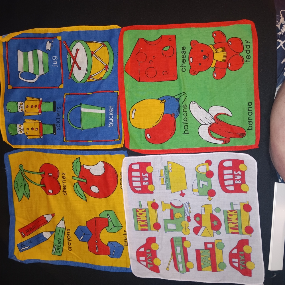 Colorful Educational Baby Cloths